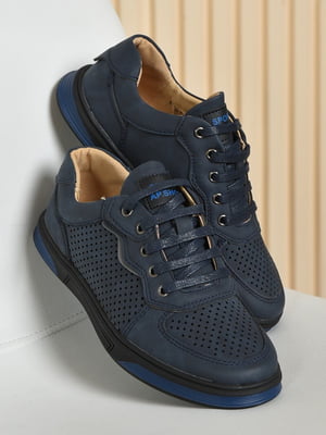 Туфлі темно-синього кольору | 6495061