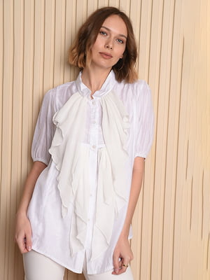 Блуза женская белая размер 44-46 Уценка (147716) | 6496460