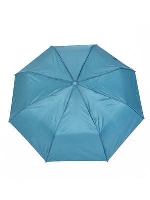 Зонт-полуавтомат бирюзового цвета | 6496717
