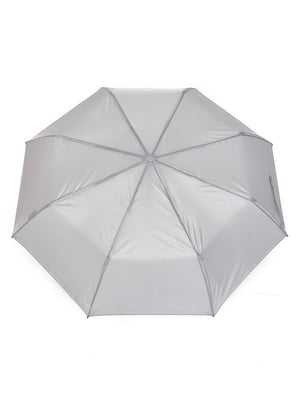Зонт-полуавтомат серый | 6496719