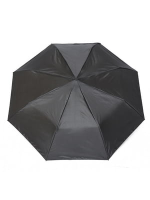 Зонт-полуавтомат черный | 6496740