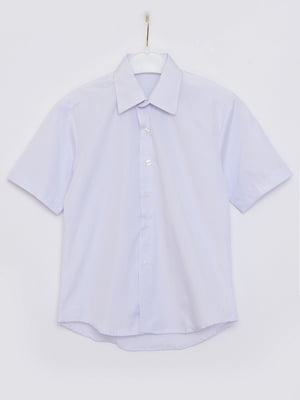 Рубашка в полоску бело-розовая | 6497052