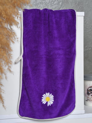 Рушник кухонний мікрофібра фіолетового кольору | 6497318