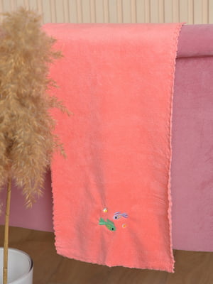 Полотенце кухонное микрофибра розового цвета | 6497361