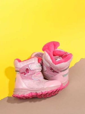 Ботинки розовые | 6504687