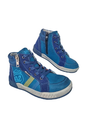 Ботинки голубые | 6503533