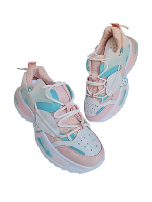 Кросівки рожево-бірюзові | 6504366