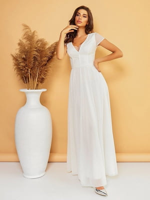 Сукня біла мерехтлива | 6506068