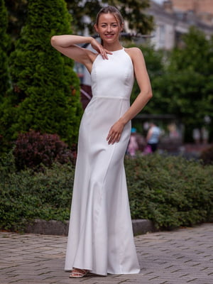 Біла ошатна сукня | 6506229