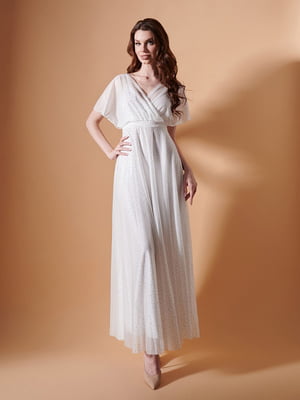 Сукня блискуча біла | 6506402