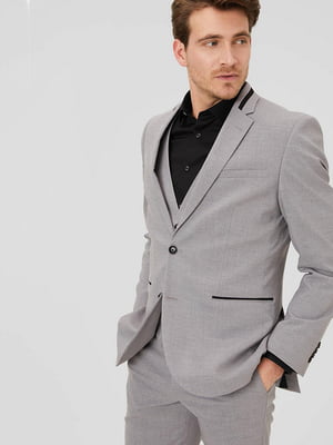 Пиджак светло-серый | 6512559
