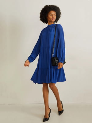 Сукня А-силуету синя | 6512670