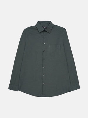 Рубашка темно-зеленая | 6513203