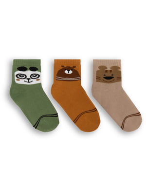 Комплект бавовняних шкарпеток махрових | 6512217