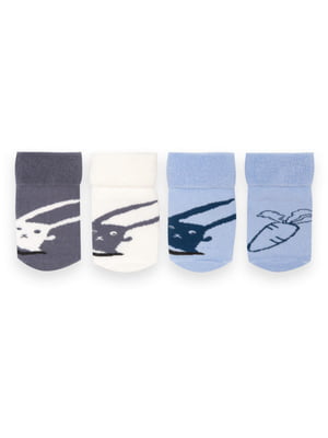 Комплект бавовняних шкарпеток махрових | 6512222