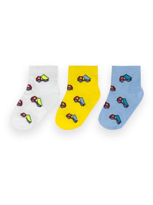 Комплект бавовняних шкарпеток | 6512269