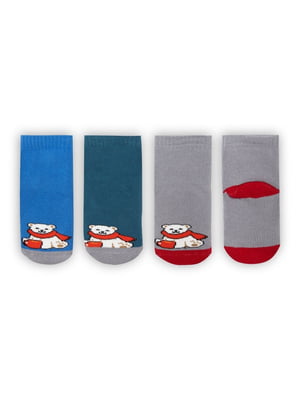 Комплект бавовняних шкарпеток махрових | 6512273