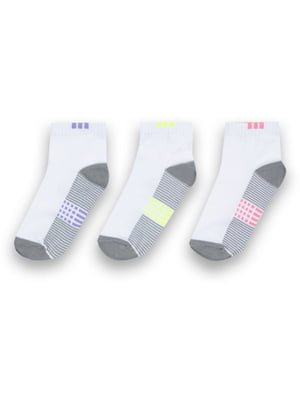 Комплект бавовняних укорочених шкарпеток | 6512290