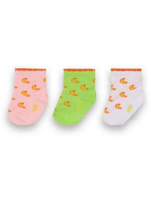 Комплект хлопковых ажурных носков | 6512301