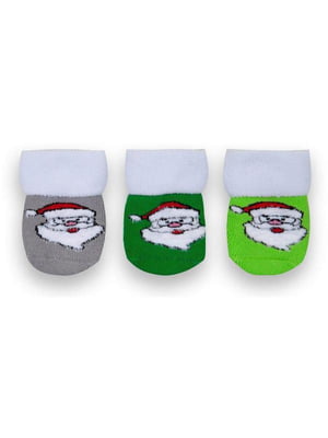 Комплект бавовняних шкарпеток махрових | 6512359