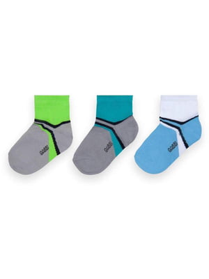 Комплект бавовняних укорочених шкарпеток | 6512403