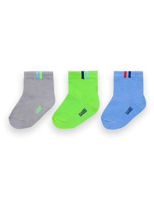 Комплект бавовняних шкарпеток: 3 пари | 6512418