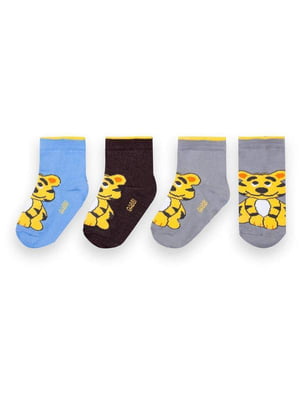 Комплект бавовняних шкарпеток: 3 пари | 6512421