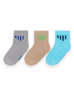 Комплект бавовняних шкарпеток махрових | 6512429