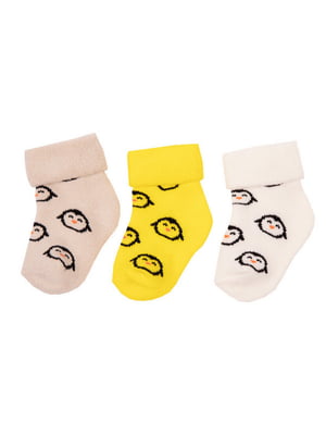 Комплект хлопковых носков махровых | 6512448