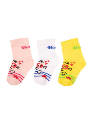 Комплект бавовняних шкарпеток махрових | 6512449