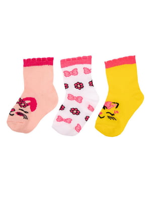 Комплект бавовняних шкарпеток | 6512451