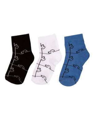 Комплект бавовняних шкарпеток | 6512454