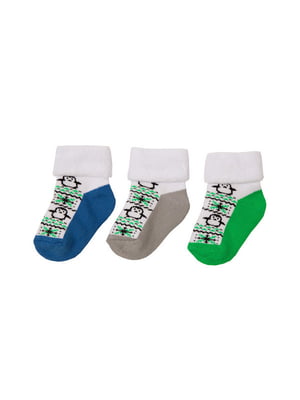 Комплект бавовняних шкарпеток махрових | 6512465
