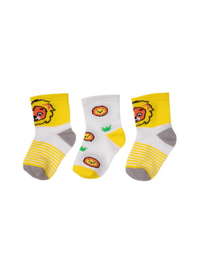 Комплект бавовняних шкарпеток | 6512471