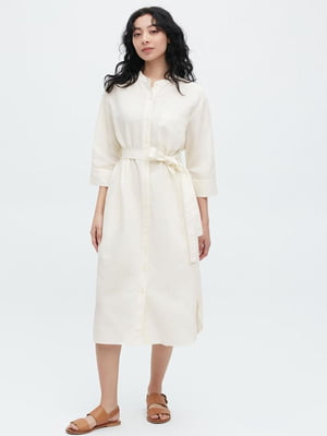 Платье-рубашка белое | 6514908