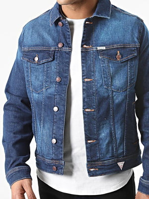 Куртка джинсовая синяя | 6514968