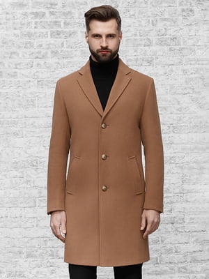 Пальто светло-коричневое | 6516332