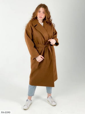 Пальто коричневе | 6516116