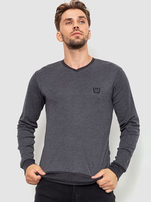 Пуловер темно-серый | 6517097