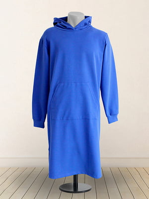 Сукня-худі синя | 6516903