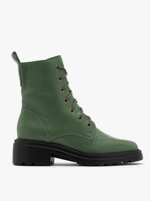 Ботинки темно-зеленые | 6518608