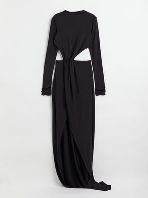 Платье длинное черное | 6518848