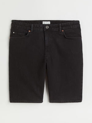 Шорты джинсовые черные | 6518927