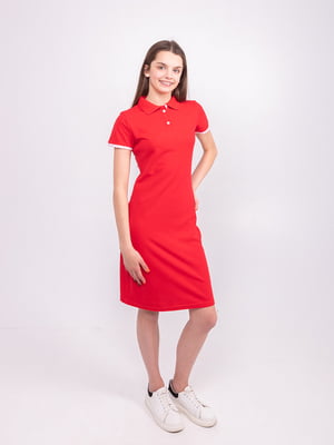 Червона сукня-поло | 6520332