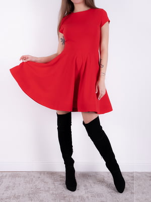Сукня А-силуету червона | 6520845
