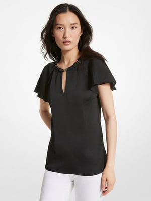 Блуза черная | 6518476