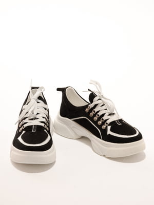 Кросівки чорно-білі  | 6519345