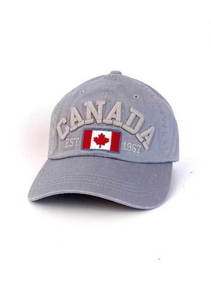 Кепка сіра "Canada" | 6529012