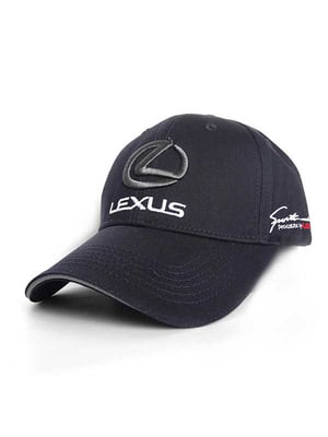 Бейсболка синяя с логотипом авто Lexus | 6529213