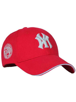 Червона кепка із логотипом “SGS” | 6529625
